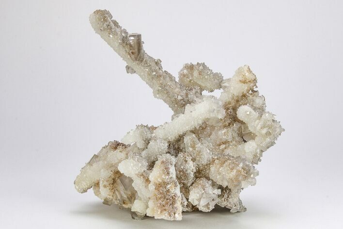 Tabular Barite & Druzy Quartz - China #206271